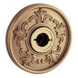 Baldwin R010034IPS R010.IPS Individual Estate Rosette for Passage Functions Lacquered Vintage Brass