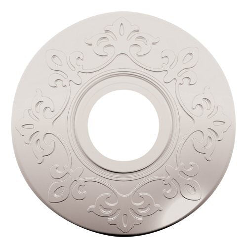 Baldwin R010034PS R010.PS Pair of Estate Rosettes for Passage Functions Lacquered Vintage Brass