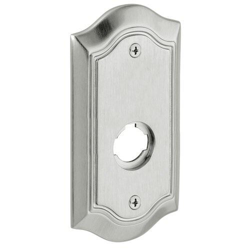 Baldwin R028040IDM R028.IDM Individual 5.65" Height Bethpage Dummy Rosette Satin Brass