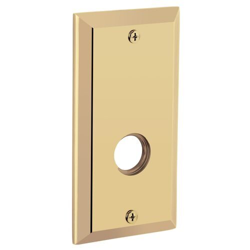 Baldwin R034102LPV R034.LPV Individual 5.25" Height Square Left Hand Privacy Rosette Oil Rubbed Bronze