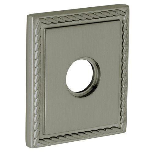 Baldwin R036151IDM R036.IDM Individual 3.225" Height Square Rope Dummy Rosette Antique Nickel