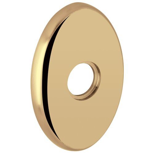 Baldwin R039034PV R039.PV Pair of 3.8" Height Oval Privacy Rosettes Lacquered Vintage Brass