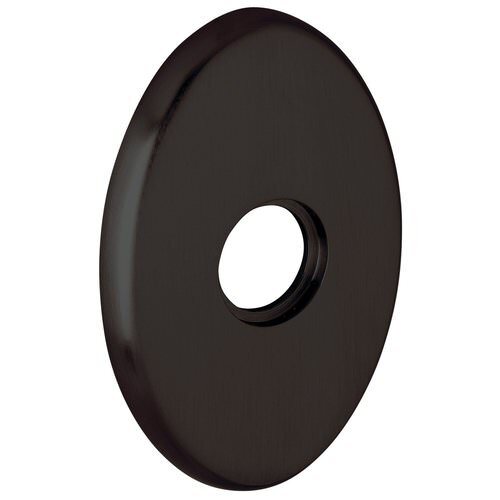 Baldwin R039031IDM R039.IDM Individual 3.8" Height Oval Dummy Rosette Non Lacquered Brass