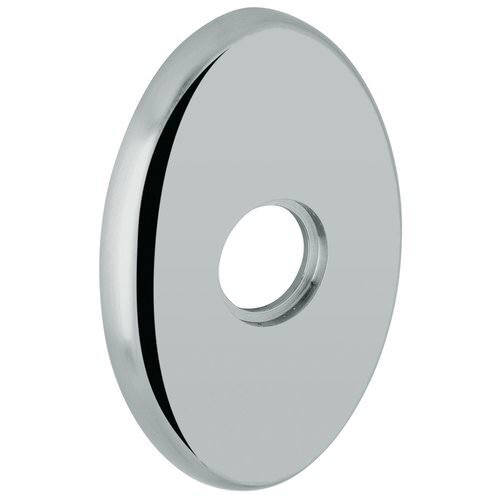 Baldwin R039030IDM R039.IDM Individual 3.8" Height Oval Dummy Rosette Polished Brass