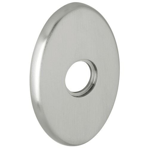 Baldwin R039040IDM R039.IDM Individual 3.8" Height Oval Dummy Rosette Satin Brass