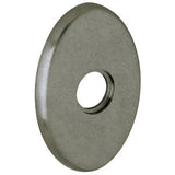Baldwin R039452IDM R039.IDM Individual 3.8" Height Oval Dummy Rosette Distressed Antique Nickel