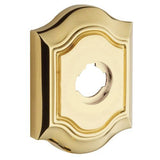 Baldwin R040102LPV R040.LPV Individual 5.8" Height Oval Left Hand Privacy Rosette Oil Rubbed Bronze