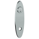 Baldwin R041102ENTR R041.ENTR Pair of 10.75" Height Oval Entry Kit Rosettes Oil Rubbed Bronze