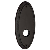 Baldwin R043402IPS R043.IPS Individual 5.8" Height Oval Rope Passage Rosette Distressed Oil Rubbed Bronze