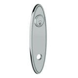 Baldwin R044102IDM R044.IDM Individual 10.75" Height Oval Rope Dummy Rosette Oil Rubbed Bronze