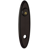Baldwin R044402IPS R044.IPS Individual 10.75" Height Oval Rope Passage Rosette Distressed Oil Rubbed Bronze
