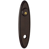 Baldwin R044412PS R044.PS Pair of 10.75" Height Oval Rope Passage Rosettes Distressed Venetian Bronze