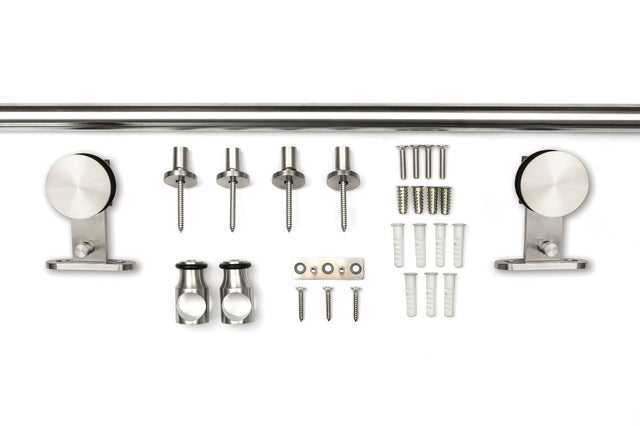 Sure-Loc BARN-5KIT72 SS stainless steel barn door track system