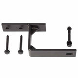 Sure-Loc BARN-BP FBL flat black barn door connector