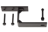 Sure-Loc BARN-BP FBL flat black barn door connector