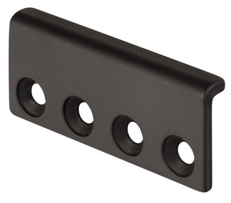 Sure-Loc BARN-CONNECT FBL flat black barn door rail connector
