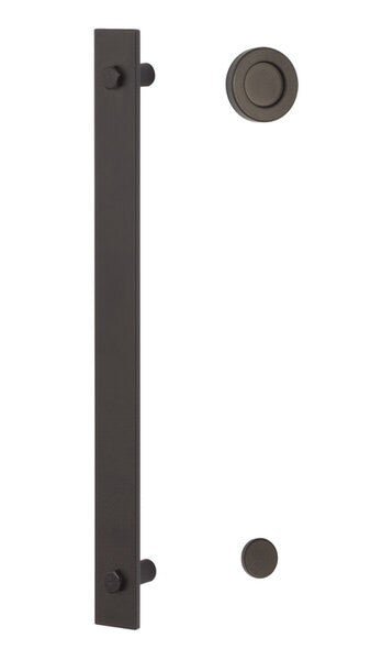 Sure-Loc Hardware BARN-MD FBL barn door door handle, additional view