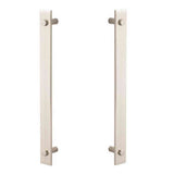 Sure-Loc Modern BARN-MD2 15 satin nickel barn door handle