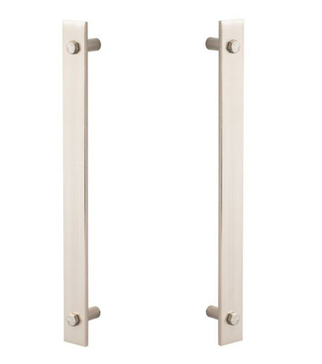 Sure-Loc Hardware BARN-MD2 15 barn door door handle in satin nickel, additional view