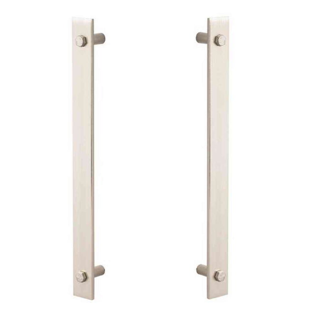 Sure-Loc Modern BARN-MD2 15 satin nickel barn door handle