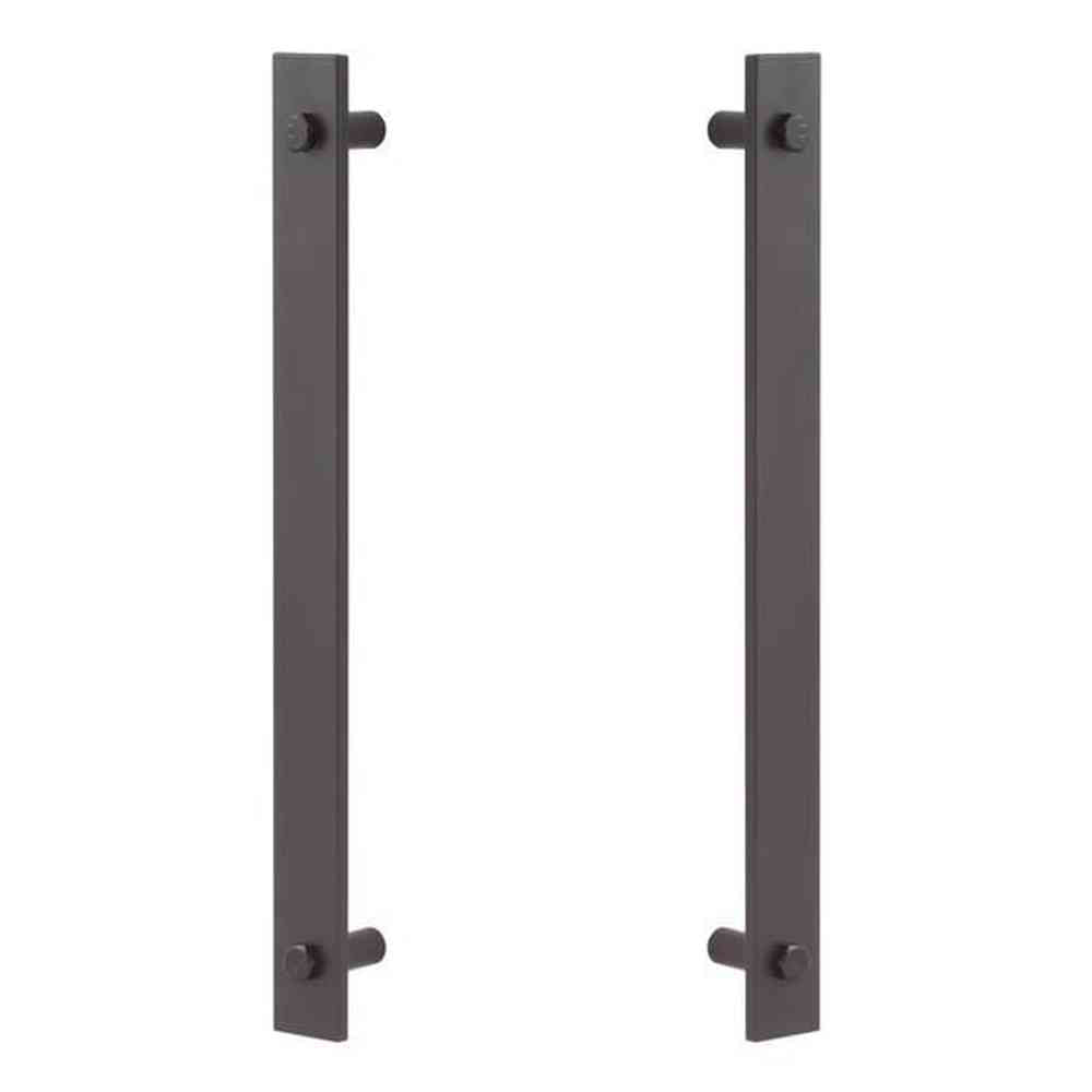 Sure-Loc Modern BARN-MD2 FBL flat black barn door handle