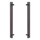 Sure-Loc Modern BARN-MD2 FBL flat black barn door handle