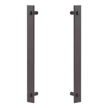 Sure-Loc Modern BARN-MD2 FBL flat black barn door handle
