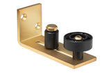 Sure-Loc BARN-RGD2 SB satin brass barn door track roller