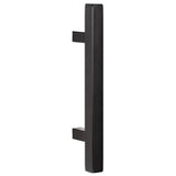 Sure-Loc BARN-SQ3 FBL flat black barn door handle