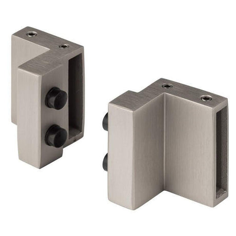 Sure-Loc BARN-STOP 15 satin nickel barn door track stop
