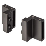 Sure-Loc BARN-STOP FBL flat black barn door track stop