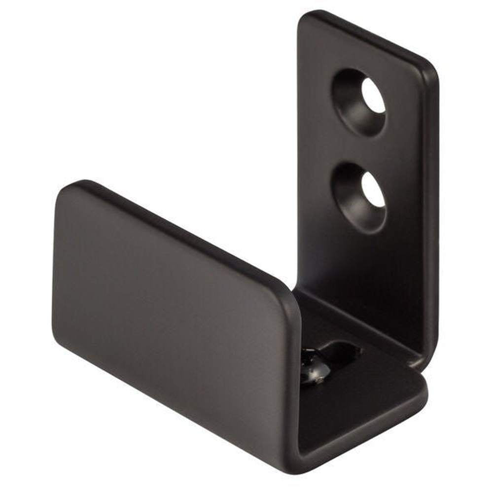 Sure-Loc BARN-WGD FBL flat black barn door floor guide