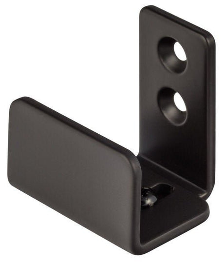 Sure-Loc BARN-WGD FBL flat black barn door floor guide