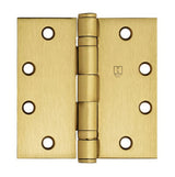Hager BB12794124 satin brass ball bearing hinge
