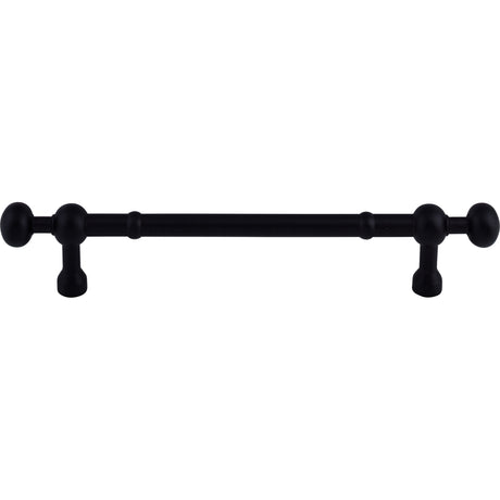 Top Knobs M836-7 Somerset Weston 7" Center to Center Bar Pull Patina Black