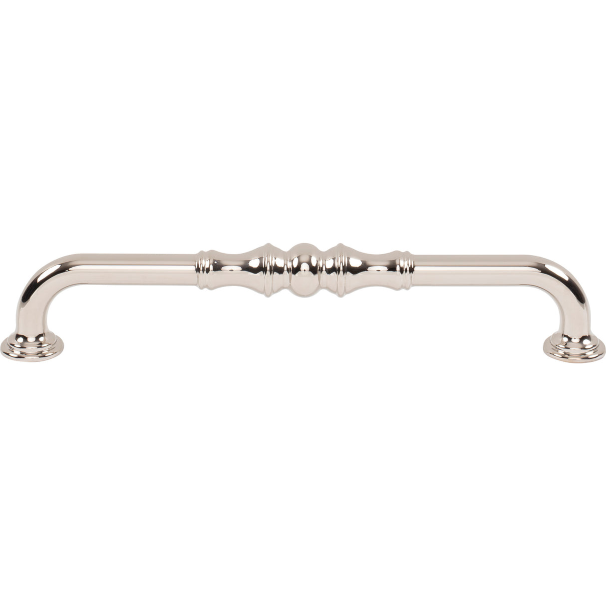 Top Knobs TK3434PN Bayridge 7 9/16" Center to Center Bar Pull Polished Nickel