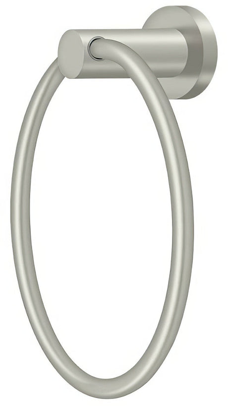 Deltana BBN2008-15 satin nickel towel ring