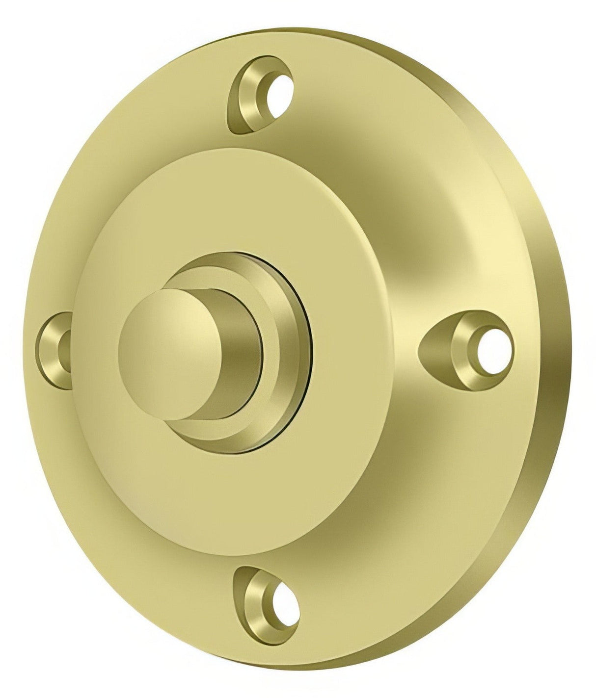Deltana BBR213U3 polished brass door bell