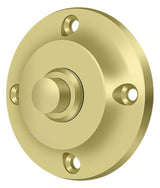 Deltana BBR213U3 polished brass door bell