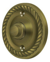Deltana BBRR213U5 antique brass door bell