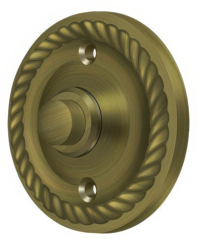 Deltana BBRR213U5 antique brass door bell