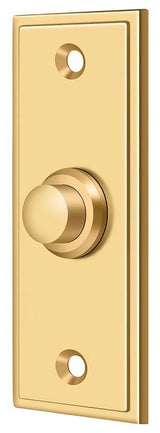 Deltana BBS333CR003 lifetime polished brass door bell