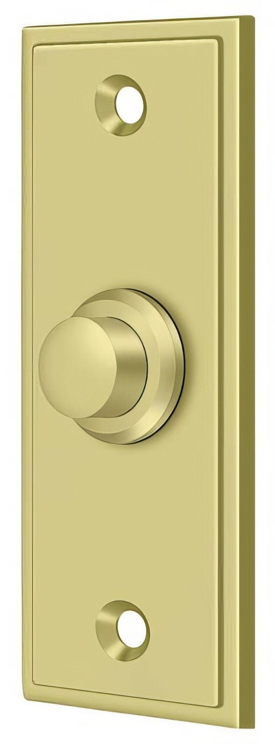 Deltana BBS333U3 polished brass door bell