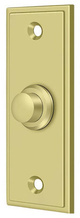Deltana BBS333U3 polished brass door bell