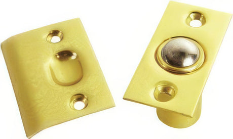 Deltana BC218CR003 lifetime polished brass ball catch
