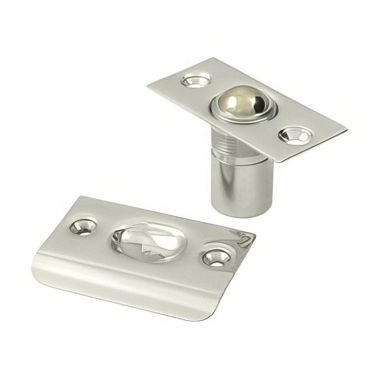 Deltana BC218U14 polished nickel ball catch