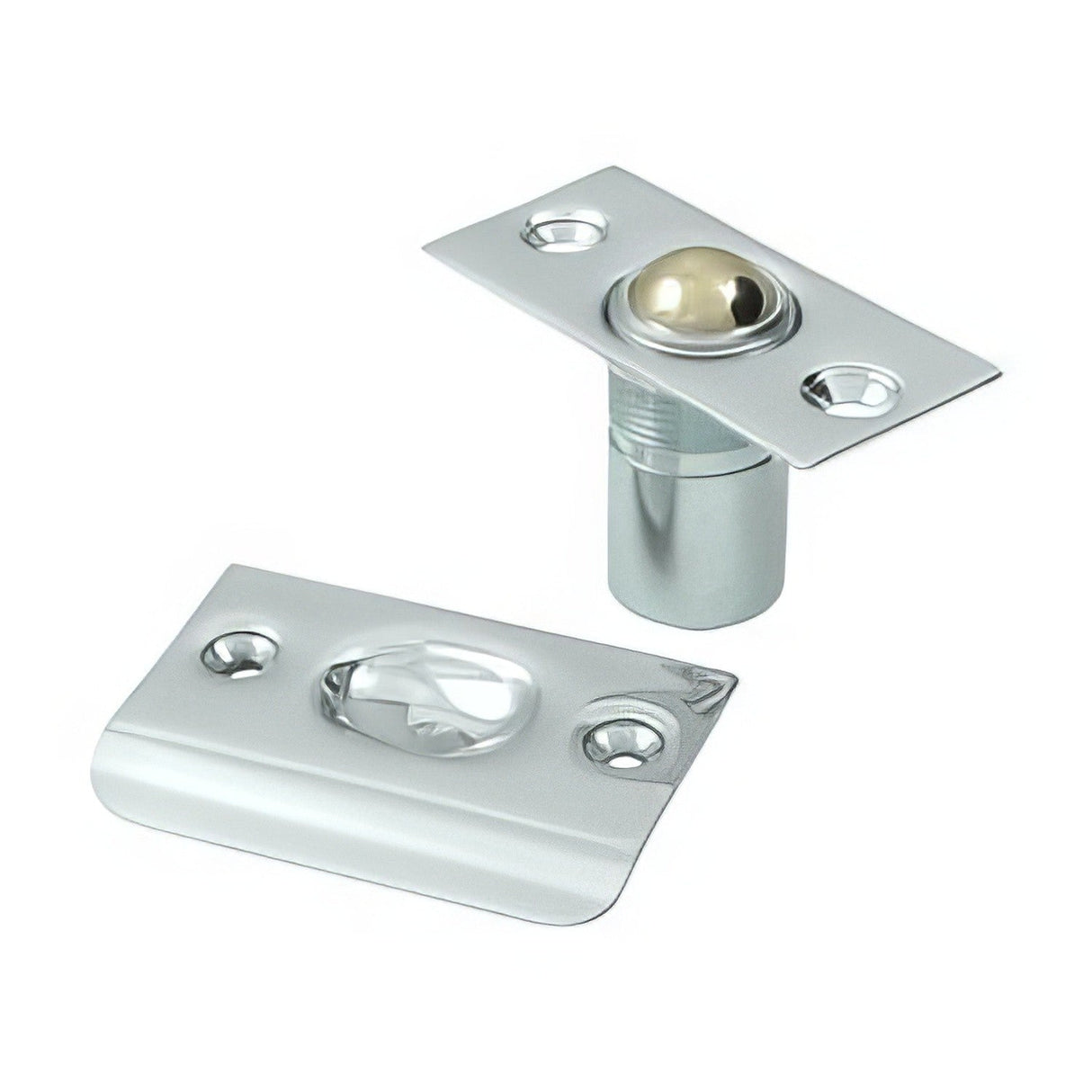 Deltana BC218U26 polished chrome ball catch