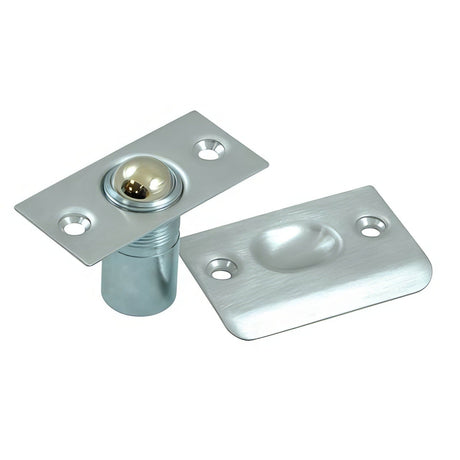 Deltana BC218U26D satin chrome ball catch