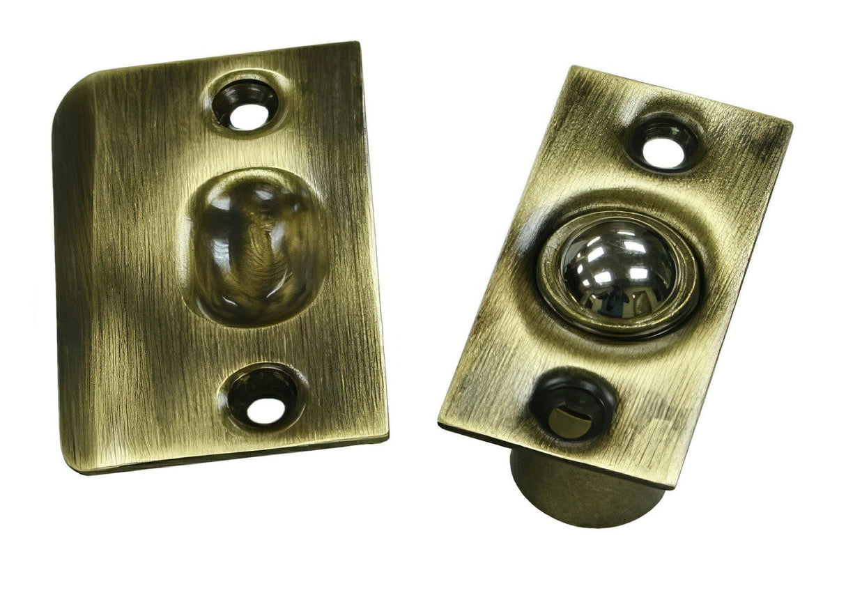 Deltana BC218U5 antique brass ball catch
