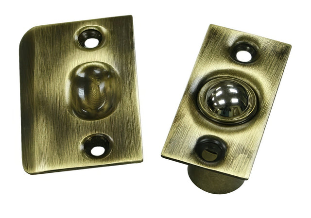 Deltana BC218U5 antique brass ball catch